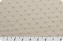Dimple Dot Minky - Ivory