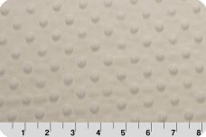 Dimple Dot Minky - Ivory