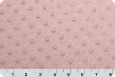 Dimple Dot Minky - Light Pink