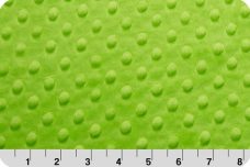 Dimple Dot Minky - Lime