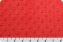 Dimple Dot Minky - Watermelon