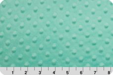Dimple Dot Minky - Mint
