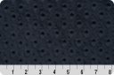 Dimple Dot Minky - Navy