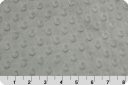 Dimple Dot Minky - Silver