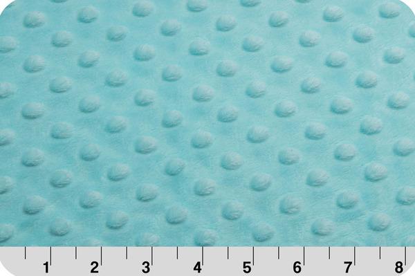 Dimple Dot Minky – Tiffany Blue 1 Dimple Dot Minky - Tiffany Blue