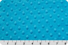 Dimple Dot Minky - Turquoise