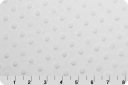 Dimple Dot Minky - White