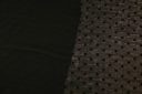 Dotted Swiss Crepe Chiffon - Black