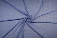 Dotted Swiss Crepe Chiffon - Periwinkle
