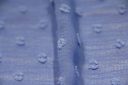 Dotted Swiss Crepe Chiffon - Periwinkle