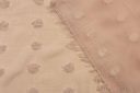 Large Dotted Swiss Crepe Chiffon - Champagne Blush