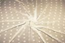 Large Dotted Swiss Crepe Chiffon - White