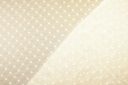 Dotted Swiss Crepe Chiffon - White