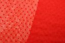 Dotted Swiss Chiffon - Red