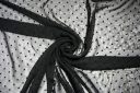 Dotted Swiss Chiffon - Black