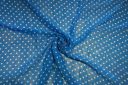 Medium Polkadot Chiffon - Electric
