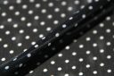 Pin Dot Chiffon - Black & White
