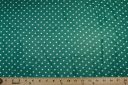 Medium Polkadot Chiffon - Teal