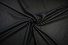 Polished Stretch Twill - Black