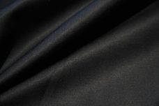 Polished Stretch Twill - Black