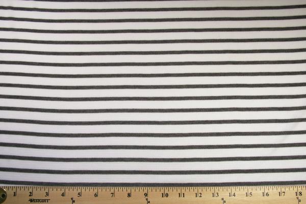 Ash & White Stripe Tissue Thermal