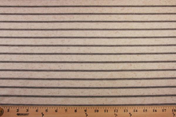 Parchment & Grey Large Pinstripe Knit