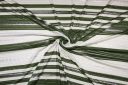 Ivy & White Metallic Stripe Poly/Spandex