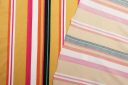 Double Brushed Mustard & Hot Pink Stripe Spandex Jersey