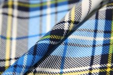 Blue Plaid Lightweight Poly