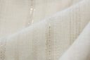 Natural Metallic Stripe Linen