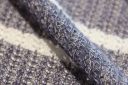 Dark Denim & White Stripe Tissue Sweater Knit