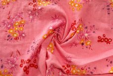 Pink Floral Linen