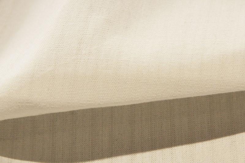 Lightweight Subtle Stripe Linen - Off-White