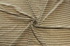 Retro Rib Knit Stripe - Dark Olive