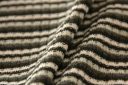 Retro Rib Knit Stripe - Charcoal