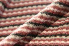 Retro Rib Knit Stripe - Mauve