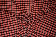 Red & Black Plaid Spandex