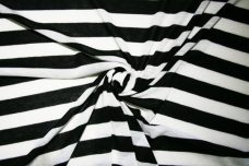 Black & Ivory Tissue Sweater Knit