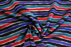Multi Colored Stripe Lightweight Poly