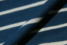 Dark Teal Pinstripe Knit