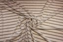 Parchment & Grey Large Pinstripe Knit