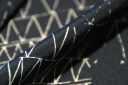 Random Geometric Sketch Crepe De Chine