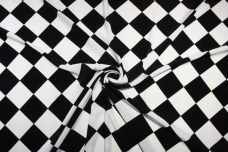 Jumbo Black & White Diamond Lightweight Poly