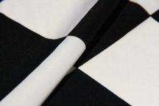 Jumbo Black & White Diamond Lightweight Poly