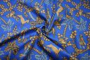 Modern Royal Toile Polished Cotton