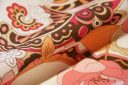 Large Salmon Floral Batiste