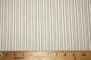 Ivory Pinstripe Stretch Poplin