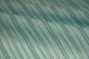 Poly/Cotton Stripe Gauze - Aqua