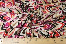 Large Overlapping Modern Floral Batiste