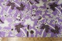 Modern Lavender Toile Polished Cotton